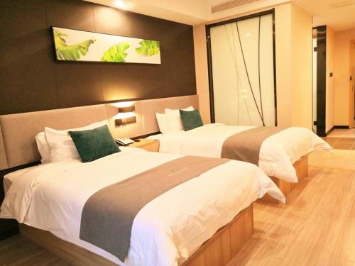 Imagen de la habitación del Hotel Thank Inn Zaozhuang Tengzhou Jinghe Road Zhenai Mall. Foto 14