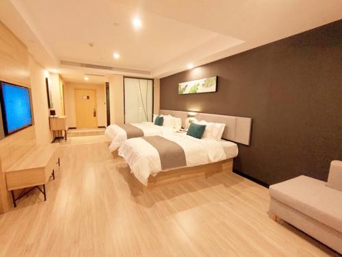 Imagen de la habitación del Hotel Thank Inn Zaozhuang Tengzhou Jinghe Road Zhenai Mall. Foto 20