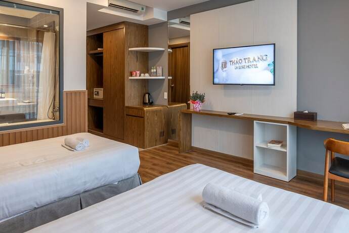 Imagen de la habitación del Hotel Thao Trang Laluxe. Foto 12