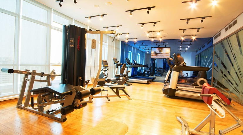 Imagen de los interiores del Hotel The Act Sharjah. Foto 8