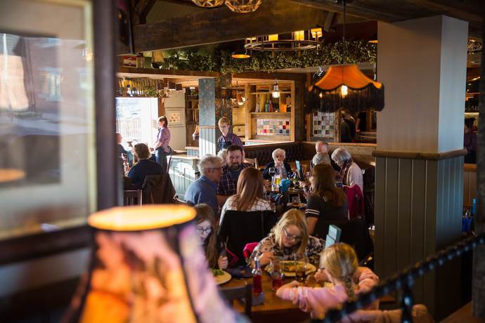 Imagen del bar/restaurante del Hotel The Amble Inn - The Inn Collection Group. Foto 5