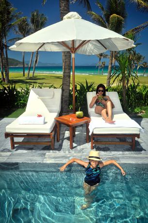 Imagen de la piscina del Hotel The Anam Cam Ranh. Foto 20