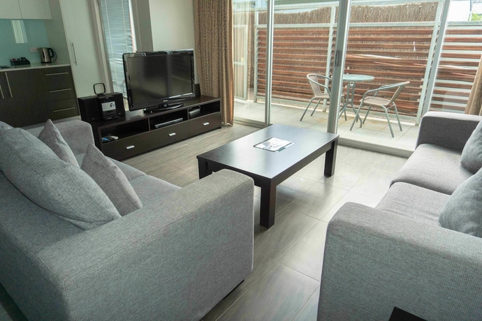 Imagen de la habitación del Hotel The Apollo Apartments. Foto 16