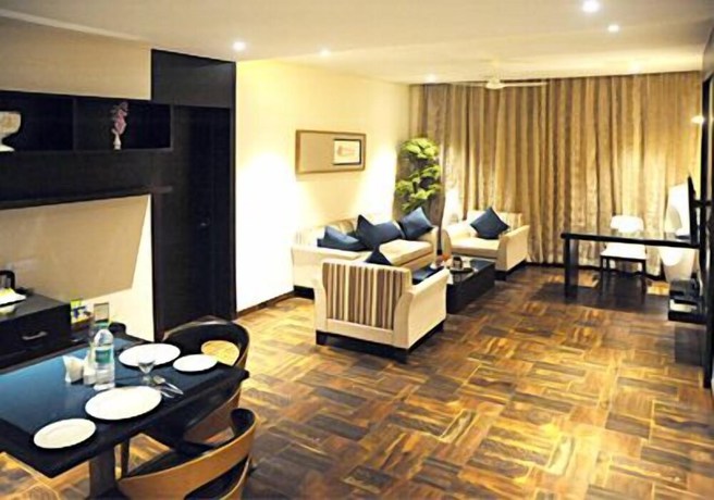 Imagen de la habitación del Hotel The Arindum. Foto 5