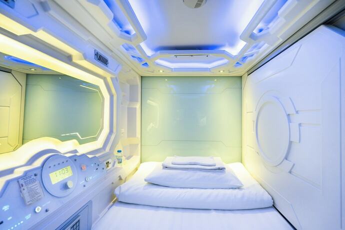 Imagen general del Hotel The Arrivals Capsule. Foto 10