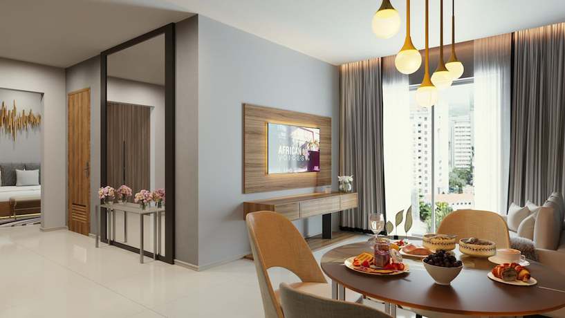 Imagen de la habitación del Hotel The Art. Foto 2