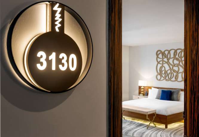 Imagen de la habitación del Hotel The Art. Foto 6