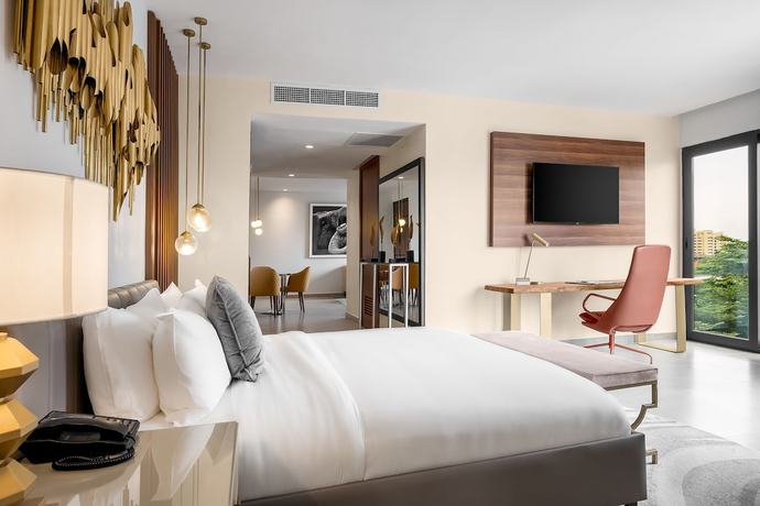 Imagen de la habitación del Hotel The Art. Foto 10