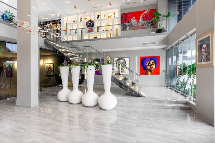 Imagen de los interiores del Hotel The Art. Foto 18