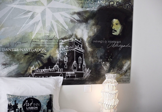 Imagen de los interiores del Hotel The Art Inn Lisbon. Foto 13
