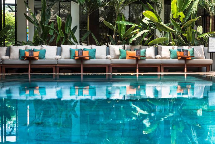 Imagen de la piscina del Hotel The Aviary. Foto 29