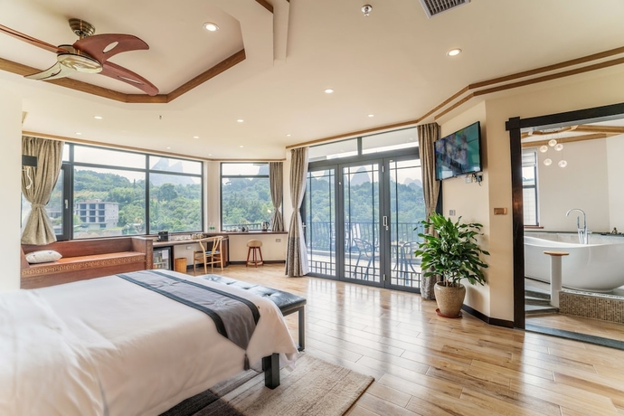 Imagen de la habitación del Hotel The Bamboo Leaf Yangshuo. Foto 9