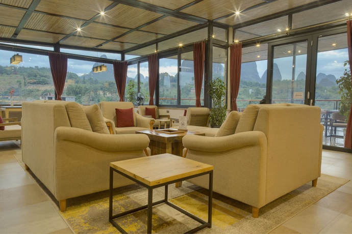 Imagen del bar/restaurante del Hotel The Bamboo Leaf Yangshuo. Foto 3