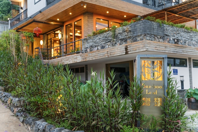 Imagen del bar/restaurante del Hotel The Bamboo Leaf Yangshuo. Foto 6