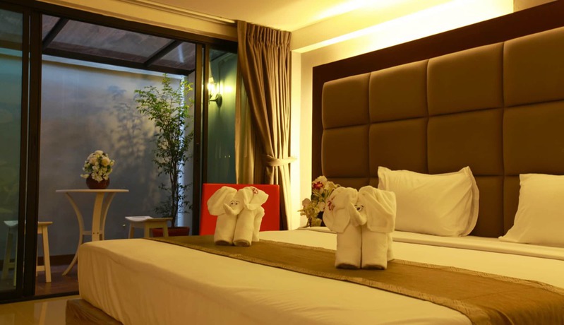 Imagen de los interiores del Hotel The Bangkok Major Suite. Foto 17