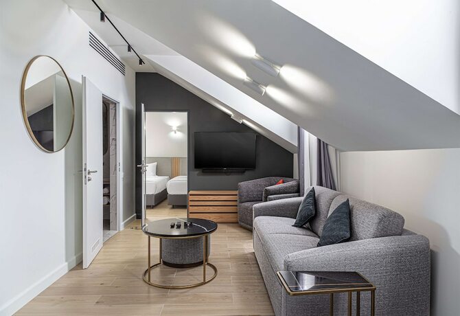 Imagen de la habitación del Hotel The Basilian Minsk, Curio Collection By Hilton. Foto 12