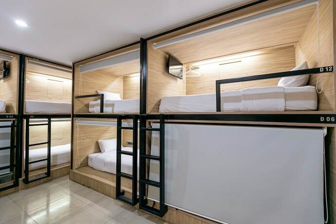 Imagen general del Hotel The Bedrooms Hostel Pattaya. Foto 1