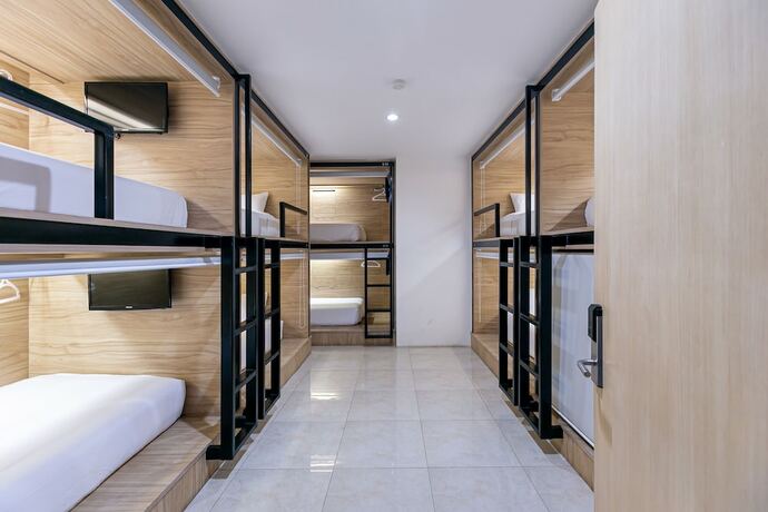 Imagen de la habitación del Hotel The Bedrooms Hostel Pattaya. Foto 14