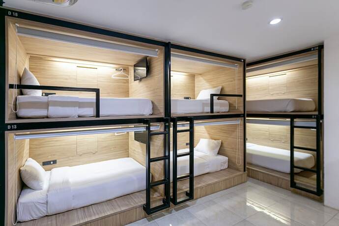 Imagen de la habitación del Hotel The Bedrooms Hostel Pattaya. Foto 19