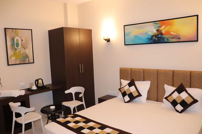 Imagen de la habitación del Hotel The Bhagwati Resort. Foto 3