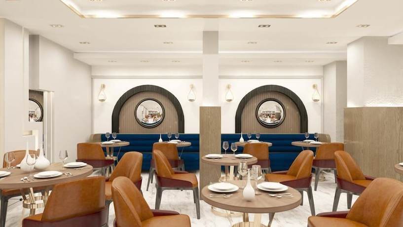 Imagen del bar/restaurante del Hotel The Biancho Hotel Old City. Foto 3