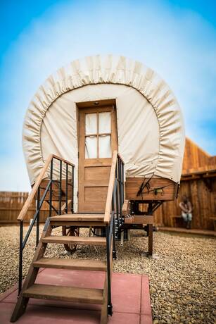 Imagen general del Hotel The Big Texan - Cabins and Wagons. Foto 4