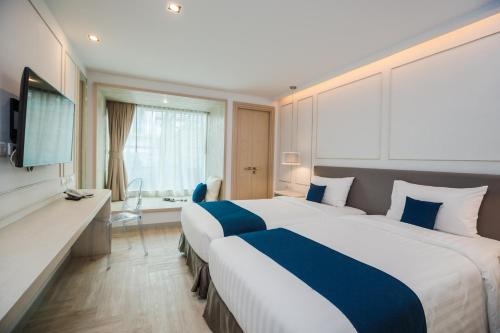 Imagen de la habitación del Hotel The Bloc. Foto 9