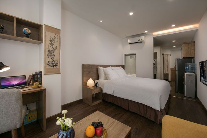 Imagen de la habitación del Hotel The Bloom Pham Viet Chanh - Modern Living Space In Saigon. Foto 9