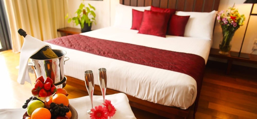 Imagen de la habitación del Hotel The Blue Water. Foto 7