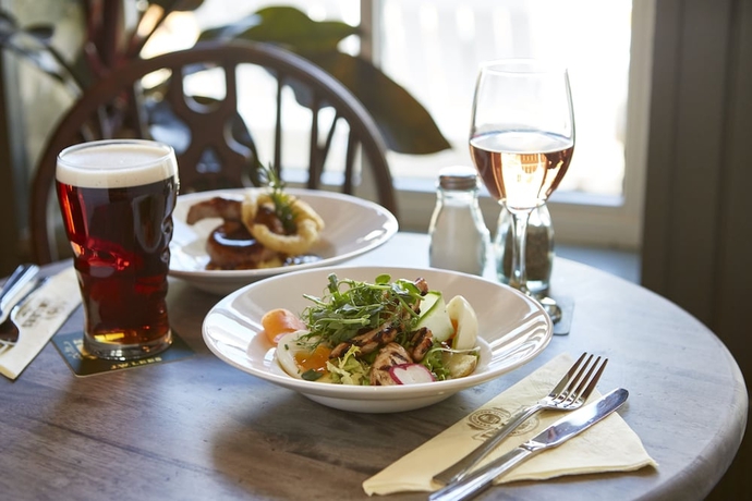 Imagen del bar/restaurante del Hotel The Bluebird Inn at Samlesbury. Foto 5