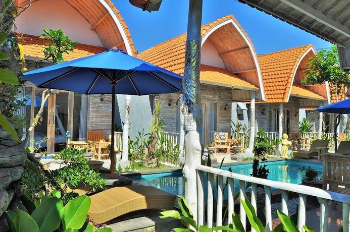 Imagen de la piscina del Hotel The Box Paradise Bungalow. Foto 16