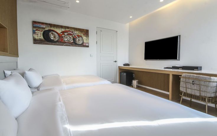 Imagen de la habitación del Hotel The Brain. Foto 7