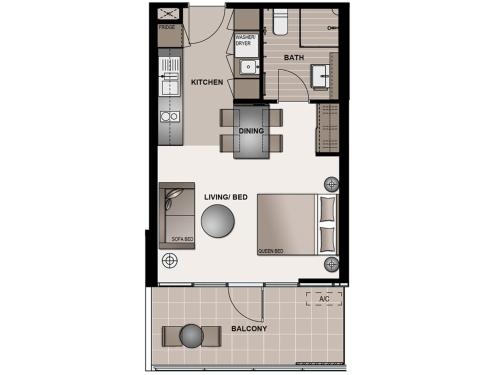 Imagen de la habitación del Hotel The Branksome and Residences. Foto 6