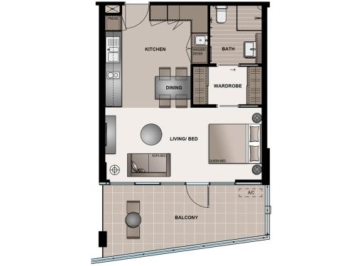 Imagen de la habitación del Hotel The Branksome and Residences. Foto 7