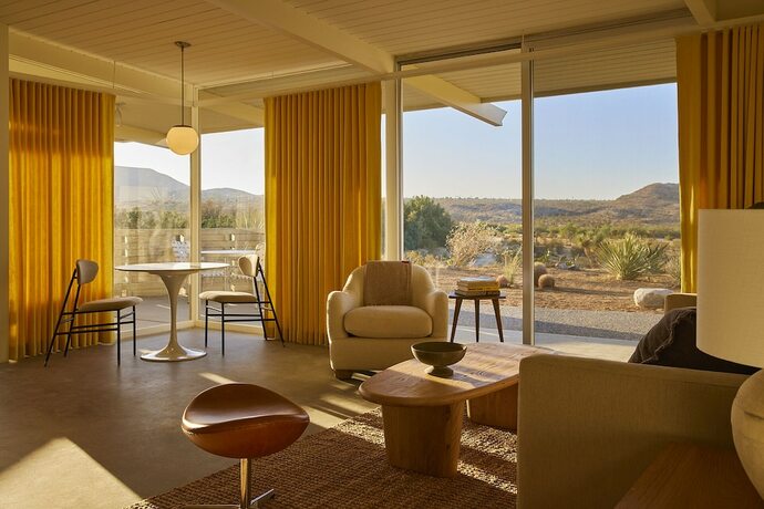 Imagen de la habitación del Hotel The Bungalows by Homestead Modern at The Joshua Tree Retreat Center. Foto 11
