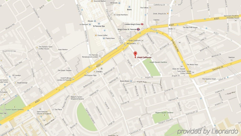 Imagen general del Hotel The California - Kings Cross St Pancras, London. Foto 10
