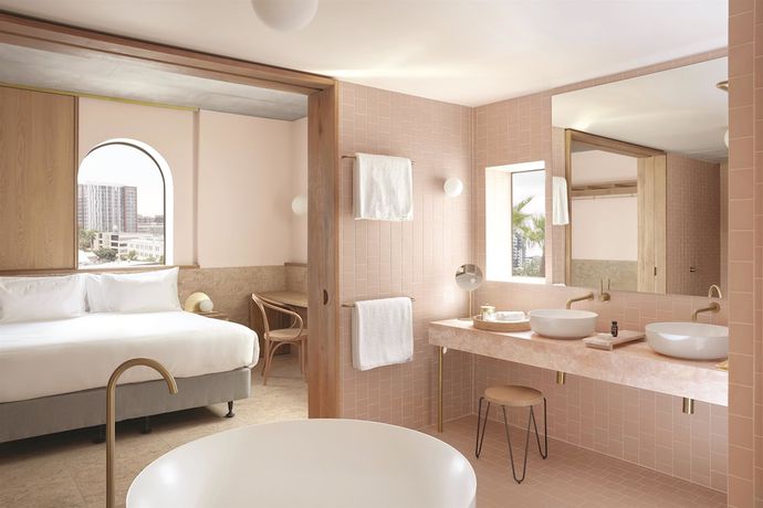 Imagen de la habitación del Hotel The Calile Hotel. Foto 12