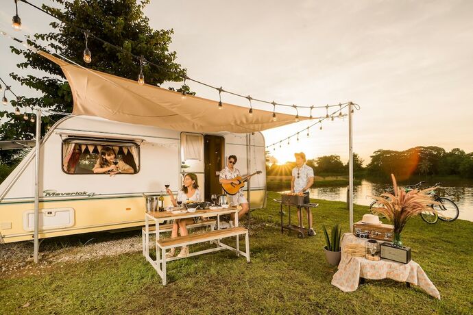 Imagen general del Hotel The Campster Kanchanaburi. Foto 8