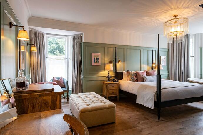 Imagen de la habitación del Hotel The Canford. Foto 17