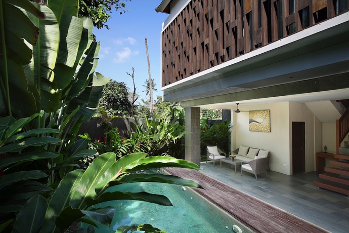 Imagen de la piscina del Hotel The Canggu Boutique Villas and Spa. Foto 15