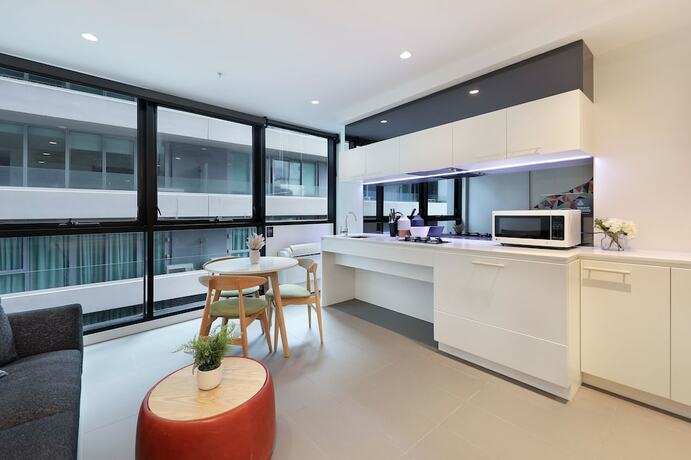 Imagen de la habitación del Hotel The Canvas Apartment. Foto 14