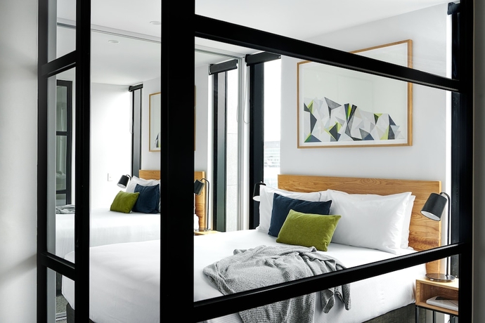 Imagen de la habitación del Hotel The Canvas Apartment, Melbourne. Foto 2