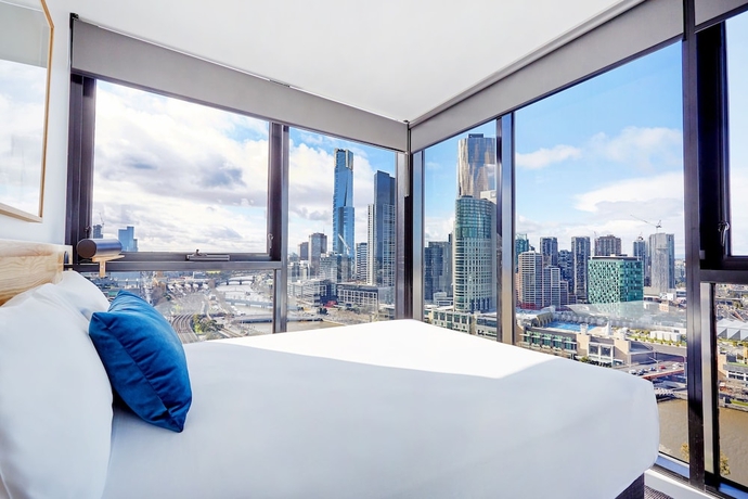 Imagen de la habitación del Hotel The Canvas Apartment, Melbourne. Foto 14