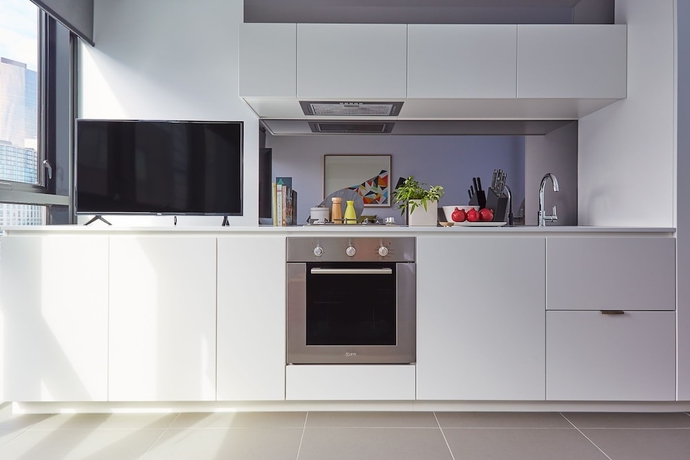 Imagen de la habitación del Hotel The Canvas Apartment, Melbourne. Foto 15