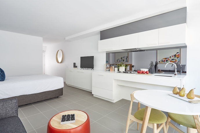 Imagen de la habitación del Hotel The Canvas Apartment, Melbourne. Foto 16