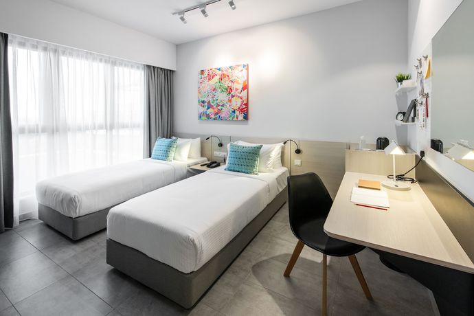 Imagen de la habitación del Hotel The Canvas. Foto 4