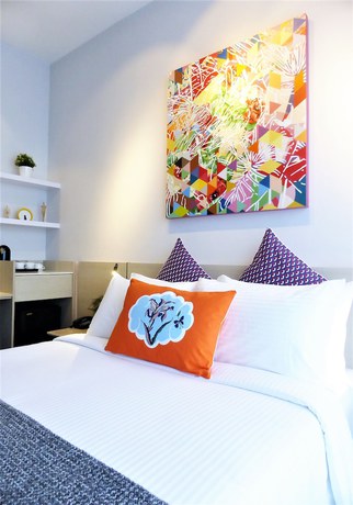 Imagen de la habitación del Hotel The Canvas. Foto 9