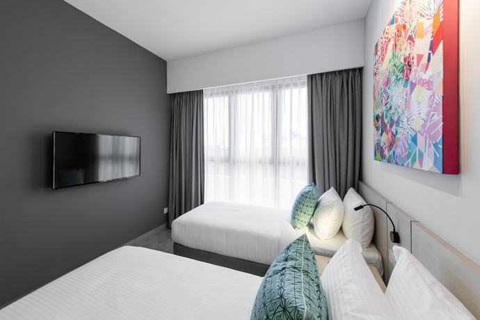 Imagen de la habitación del Hotel The Canvas. Foto 10
