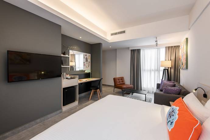 Imagen de la habitación del Hotel The Canvas. Foto 15
