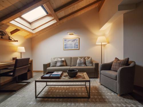 Imagen de la habitación del Hotel The Capra Saas-fee. Foto 11